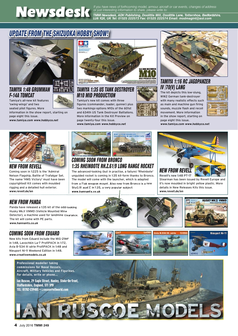 Tamiya Model Magazine 249 (2016-07)